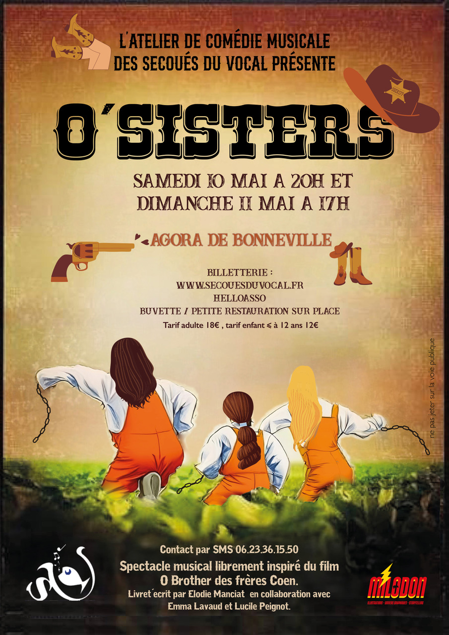 Billetterie O’Sisters en ligne pour le 10 et 11 mai