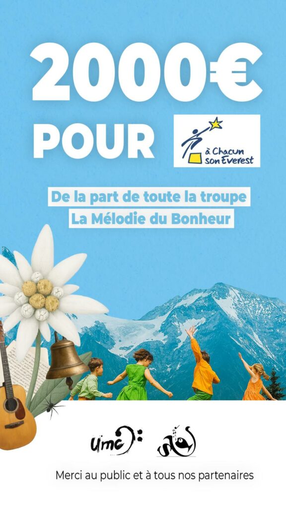 Remerciements association A chacun son Everest