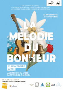 Affiche de la Mélodie du Bonheur